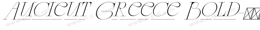 Ancient Greece Bold字体转换 Ancient Greece Bold字体转换
